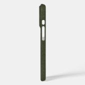 MossグリーングリッターiPhone 16ケース – カスタマイズ可能 Case-Mate iPhoneケース (裏面 / 左)