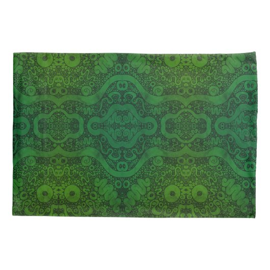 Mossミラーコイル 枕カバー (裏面)