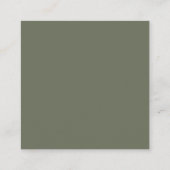 Mossモダン Green参照カード(スプリットデザイン) 紹介カード (裏面)