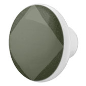 Mossモダン Green Diamondセラミックノブ – カスタマイズ セラミックノブ (右)