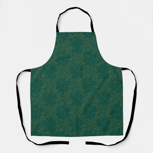 Moss and Mantle Fables in Gold Apron エプロン (正面)