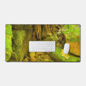 Moss and Stone – Hungarian Falls, Upper Peninsula デスクマット (キーボード&マウス)
