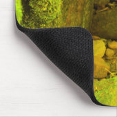 Moss and Stone – Hungarian Falls, Upper Peninsula マウスパッド (コーナー)