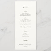 Moss Greenのメ結婚ニューと感謝 メニュー (正面)