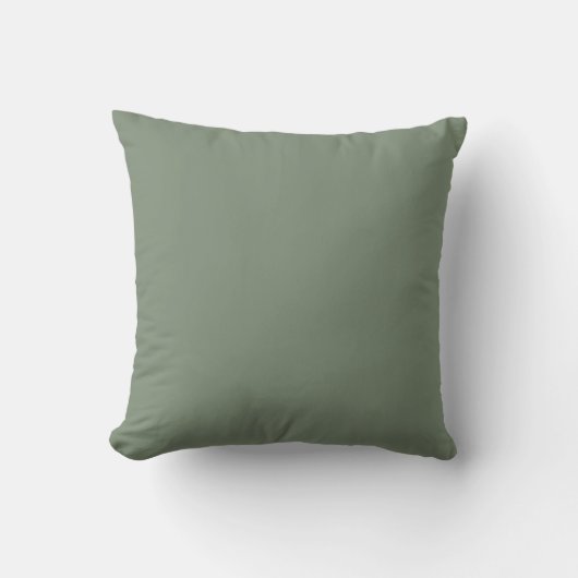 Moss Green Christmas Harmony Pillow クッション (正面)
