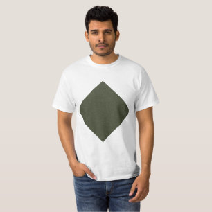 Moss Green Diamondメンズシャツ Tシャツ