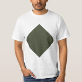 Moss Green Diamondメンズシャツ Tシャツ (正面)