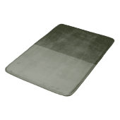 Moss Green Dual-Tone Bath Mat – カスタマイズ可能 バスマット (アングル)