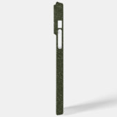 Moss Green DuoテクスチャiPhone 14 Pro Maxケース Case-Mate iPhoneケース (裏面 / 左)