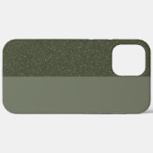 Moss Green Duo – テクスチャiPhone 12 Pro Maxケース Case-Mate iPhoneケース (裏面 (横))