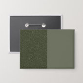 Moss Green Duo-Tone Rectangleボタン – カスタマイズ 缶バッジ (正面/裏面)