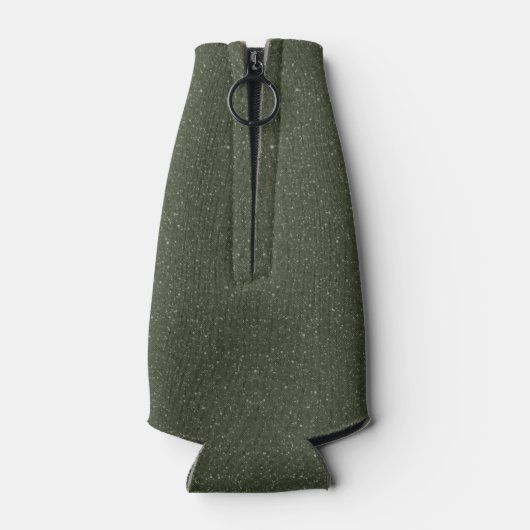 Moss Green Noise Effectボトルクール- カスタマイズ ボトルクーラー (裏面)