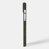 Moss Green Noise iPhone 14プラスケース – カスタマイズ Case-Mate iPhoneケース (裏面 / 左)