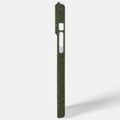 Moss Green Noise iPhone 15 Pro Max Case (カスタム) Case-Mate iPhoneケース (裏面 / 左)