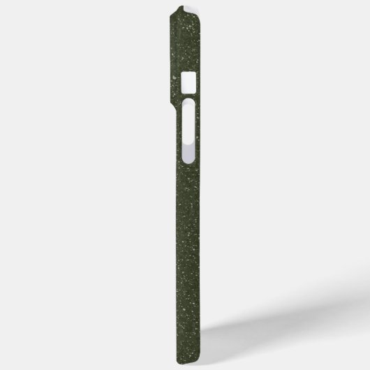 Moss Green Noise iPhone 15 Pro Max Case (カスタム) Case-Mate iPhoneケース (裏面 / 左)