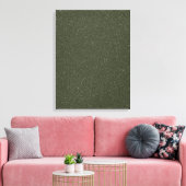 Moss Green Noise Texture Streted Canvas Print キャンバスプリント (インサイチュ (リビング))