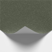Moss Green Noise Texture Wrapping紙-カスタム ラッピングペーパー (角)