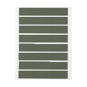 Moss Green Noise Wraparound Label – カスタマイズ可能 ラップアラウンドラベル (シート)