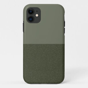 Moss Green SplitテクスチャiPhone 11ケース – カスタム iPhone 11 ケース