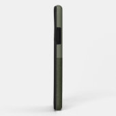 Moss Green SplitテクスチャiPhone 11ケース – カスタム Case-Mate iPhoneケース (裏面/右)