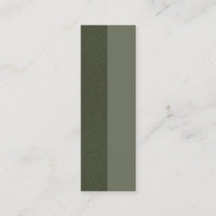 Moss Green Split Texture名刺 – カスタマイズ コーリングカード