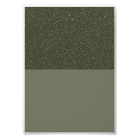 Moss Green Split-Tone写真の拡大(カスタム) フォトプリント (正面)