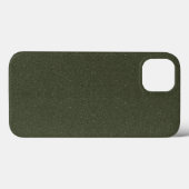 Moss Green Texture iPhone 13ケース – カスタマイズ可能 Case-Mate iPhoneケース (裏面 (横))