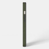 Moss Green Texture iPhone 13ケース – カスタマイズ可能 iPhoneケース (左側面)