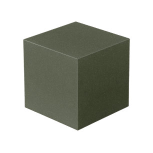 Moss Green Texture Photo Cube – カスタマイズ可能 フォトキューブ