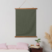 Moss Green Texture Wall Tapestry – カスタマイズ 吊り下げ型タペストリー (寝室)