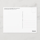 Moss on Rocks大きい石in Mercer County WV ポストカード (裏面)