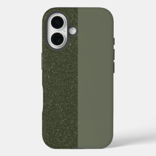 Moss Split iPhone 16ケース – マット&斑点