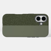 Moss Split iPhone 16ケース – マット&斑点 Case-Mate iPhoneケース (裏面 (横))