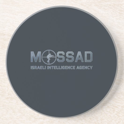 Mossad -イスラエルの情報機関-規模 コースター (正面)