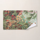 Mosses, Muscinae Laubmoose著Ernst Haeckel著 バスタオルセット (ハンドタオル)