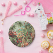 Mosses, Muscinae Laubmoose著Ernst Haeckel著 ペーパープレート (パーティー)