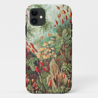 Mosses, Muscinae Laubmoose著Ernst Haeckel著 iPhone 11 ケース