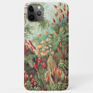 Mosses, Muscinae Laubmoose著Ernst Haeckel著 iPhone 11 Pro Maxケース
