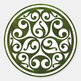 mosspathstoneworks.comのケルトオーナメントデザイン ラウンドシール