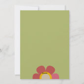 MOSSY開花-誕生日フローラ招待状カード シーズンカード (裏面)