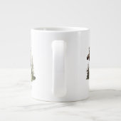 Mossy Moose Wildlife Portrait, custom ジャンボコーヒーマグカップ (裏面)