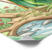 MossyForestFrog2 ポスター (角)