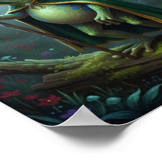 MossyForestFrog ポスター (角)