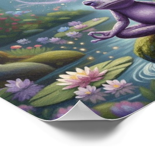 MossyVioletFrog ポスター (角)