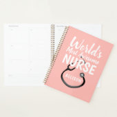 Most 素晴らしナースPink Medical パーソナライズされた プランナー手帳 (ディスプレー)