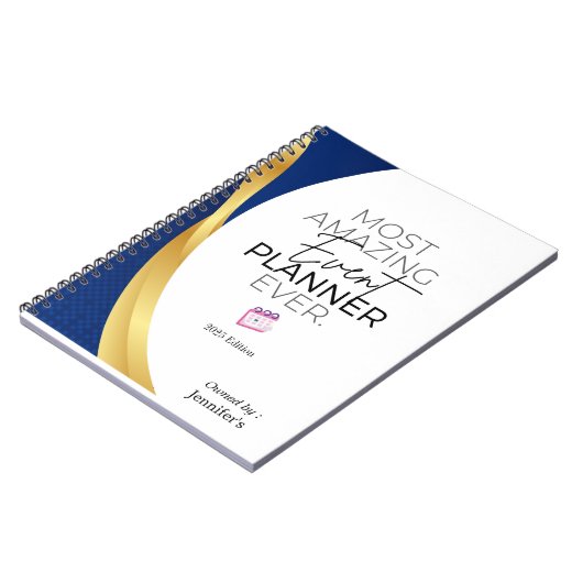 Most Amazing Event Planner Personalized Notebook ノートブック (左側)