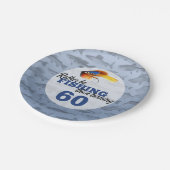 Most Be魚釣りカスタム誕生日パーティー ペーパープレート (アングル)