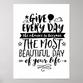 Most Beautiful Day of Your Life引用文ポスター ポスター