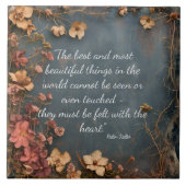 MOST BEAUTIFUL THINGS DECORATIVE TILE タイル (正面)