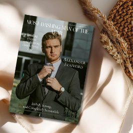 Most Dashing Man of the Year Magazineの表紙 シーズンカード